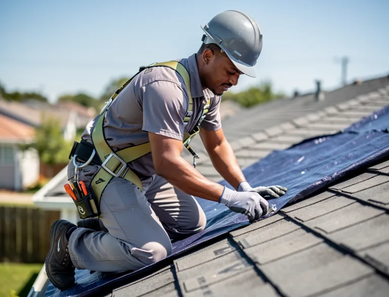 Roof Tarping service in Weston-super-Mare